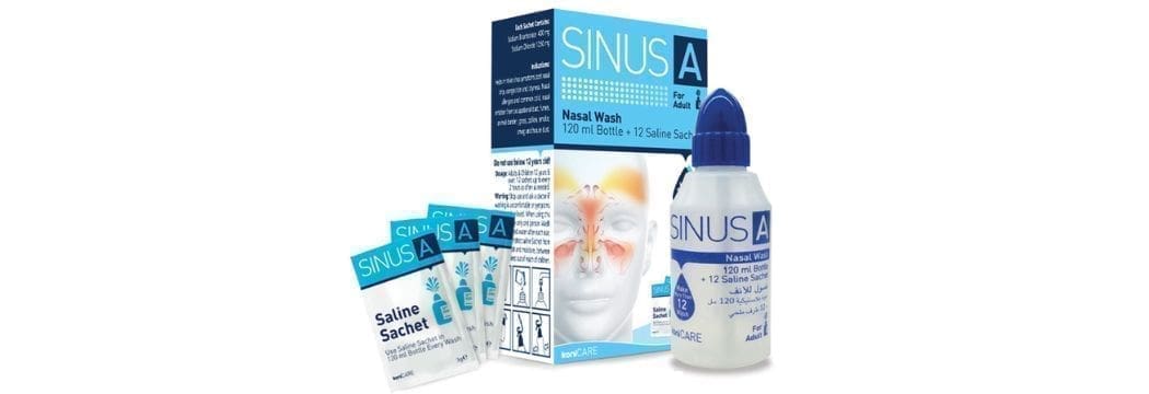 sinus a vyplach nosa 